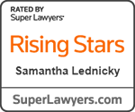 Rated by Super Lawyers | Rising Stars | Samantha Lednicky | SuperLawyers.com