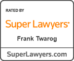 Rated by Super Lawyers | Frank Twarog | SuperLawyers.com